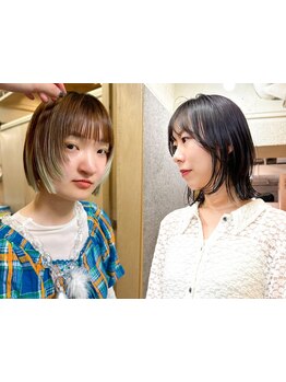 印象が大きく変わる前髪や顔周りを繊細にカット！横顔や首周りも綺麗に見えるstyleで、小顔魅せが叶う♪