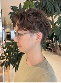刈り上げ女子　ハンサムパーマ　高野