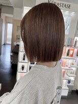 キャパジャストヘアー(CAPA just hair)&nbsp;タッセルボブぱつっとボブ切りっぱなし