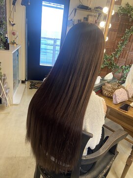 編み込みエクステ