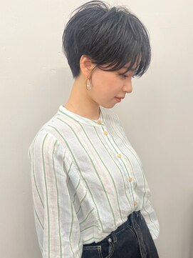 ラウンジ モリオ イケブクロ(Lounge MORIO Ikebukuro) 【morio】綺麗でかっこいい黒髪ショート♪