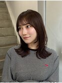 セミロング/レイヤーボブ髪質改善縮毛矯正白髪ぼかしショート
