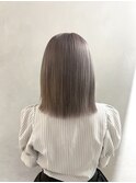 ハイライト/ダークアッシュ似合わせカットミディアムレイヤーe17