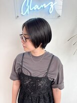 グランツ(GLANZ)&nbsp;GLANZ_黒髪/小顔/オリーブグレー/ココアベージュ