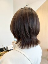 ビレア 尾張旭店(BELEA) くびれヘア/ふんわりミディアム/外ハネ/ココアブラウン
