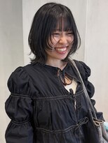 クリアーオブヘアー 本山店(CLEAR of hair) ミディアムレイヤー×顔まわりシャギー
