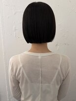 カウチ 板橋本町店(kauti)&nbsp;ぱつっとボブ/透明感カラー/夏/切りっぱなしボブ