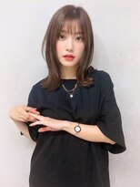 オズ 安積店(OZ) 垢抜けブラウン外ハネボブ