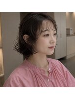 コクウ(cocu)&nbsp;前上がりショートボブ×柔らかパーマ