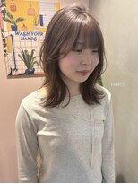 ウム(umu.) ヘアカラー / ミルクティーカラー / ヘーゼルベージュ