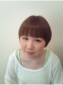ツヤツヤショートボブ