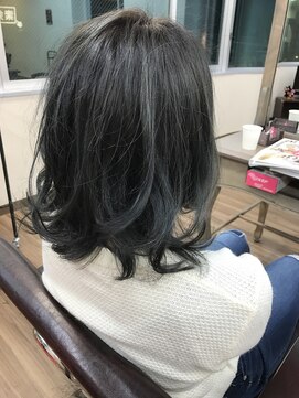 シード(Syead) グレー×ブルージュ☆【八王子美容室】