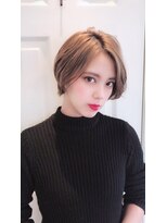 ヴィコロ(vicolo) 「vicolo」 角 嘉洋 小顔 ショートボブ サイド