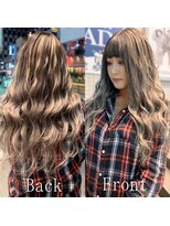 エクステ専門店あるじゃんすー 小倉店&nbsp;セピアベージュ#シールエクステ#無造作カール#エクステ#小倉