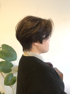 リビングヘアルーム(LIVING HAIR ROOM) 襟足スッキリ男前ショート☆