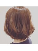 《柔らか質感☆大人ボブパーマ》