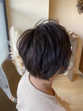 ヘアクリエイションソウル(Hair creation Sowl) 【Sowl】アシンメトリー大人ショートボブ