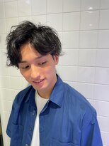 フラミューム たまプラーザ(flammeum)&nbsp;ショートアップバング×アッシュブラック【たまプラーザ】