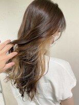 アジールヘア 北千住駅西口店(agir hair)&nbsp;イヤリングカラー/ミルクティーベージュ/イルミナカラー北千住