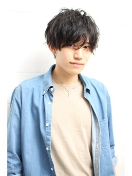 エル 横浜(eL) 韓国マッシュ かき上げ ニュアンスマッシュ サイドパート