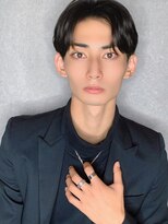 リークフー(Ree cu fuu)&nbsp;韓国風センターパート　ビジカジ　爽やか　おしゃれ感