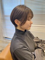 レンク(LENC)&nbsp;前下がりショートボブ