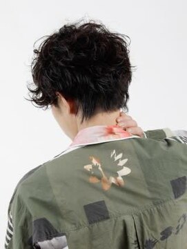 アース 三軒茶屋店(HAIR&MAKE EARTH) メンズ_ウェット_スパイラル_マッシュ_メンズパーマ_三軒茶屋