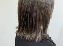《ハイライト白髪染めバージョン》白髪をぼかして目立ちにくい髪へ_船堀