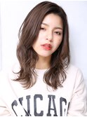 大人可愛い小顔美髪ショコラアッシュ顔周りレイヤーA7