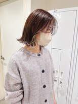 エン(eNN)&nbsp;アースカラー/パッツとボブ/インナーカラー