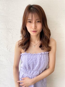 オーロ 西大寺店(ORO) サラ艶ロングのブラウン