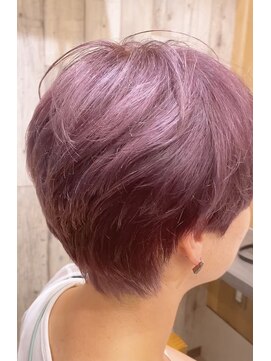 イスト(hair salon ist) ハイトーンカラー　ブリーチ　ダブルカラー　バイオレットカラー