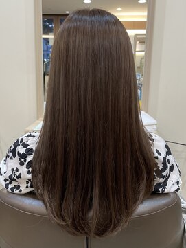 アルターリール(aL ter Rire) 前髪/マチルダボブ/ピンクベージュ/インナーグレージュ/澤瑞絵