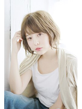 シュシュット(chouchoute) 髪質改善前髪インナーグレージュピンクベージュマチルダボブ/191