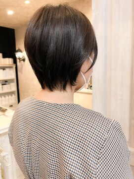 キャアリー(Caary) 福山Caary小顔補正立体カット大人ショートヘア　ショートボブ