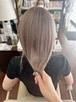 ヘアーショップ エヌアンドエー 幸手店(hairshop N&A) ハイトーンサラ艶ロング髪質改善カラー/ハイライト#1