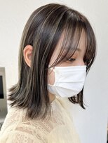 キラ 渋谷(KILLA)&nbsp;コントラストハイライト/レイヤーカット/白髪ぼかし/前髪表参道