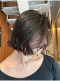 ボブ/レイヤー/透明感カラー/beautrium鎌倉小町 比嘉