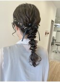 編み下ろし/お呼ばれヘアセット