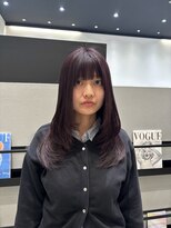 ケーツー 谷町(K-two)&nbsp;レイヤーカット×ラベンダーカラー