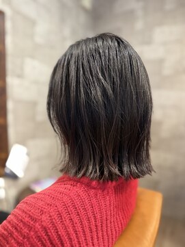 ヘアサロン アプリ(hair salon APPLI) 大人ストレートボブ☆〃