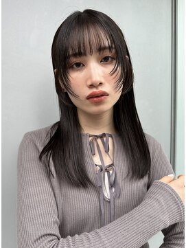 ラグゼ(Luxe) フェイスレイヤースタイル【Luxe鹿田優太】美髪/ワイドバング