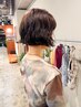 【TAKUMI指名BOB限定】BOBカット＋シアパーマ ￥11000