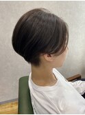 刈り上げハンサムショート