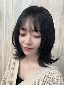 ヘアショップ ホップエム(HAIR SHOP HOP M)の写真/【倉敷/連島近く】のびかけまでも計算された繊細なカット技術で、「似合わせ」×「扱いやすさ」が叶う◎