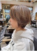 小顔ショート【ひばりヶ丘/ショート/ショートボブ/前髪カット