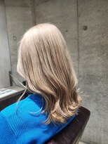ミエル ヘア 新宿(miel hair) ホワイトベージュ♪ブリーチあり【新宿】