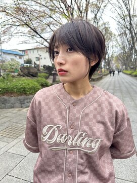 ロンドエニカ 大宮(Lond enika) ショート/ハイライトカラー/白髪/白髪ぼかし/くびれヘア/大宮