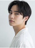 ツーブロックマッシュフェードカットセンターパートセンター分け