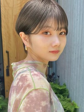 ロンド 表参道店(Lond) 暗めカラー/グランマッシュ/デザインカラー/ショートボブ